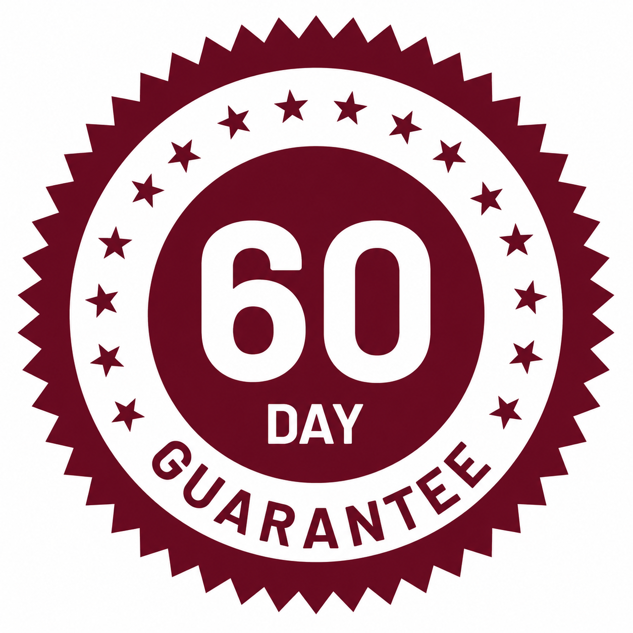 60-Day Money Back Guarantee