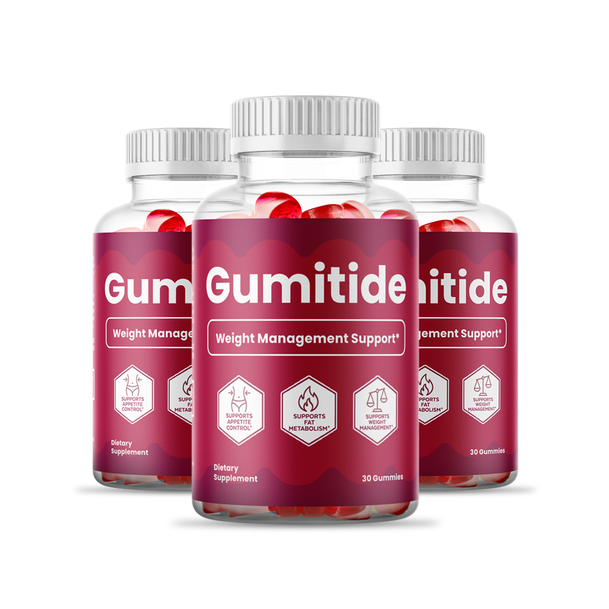 Gumitide® bottles